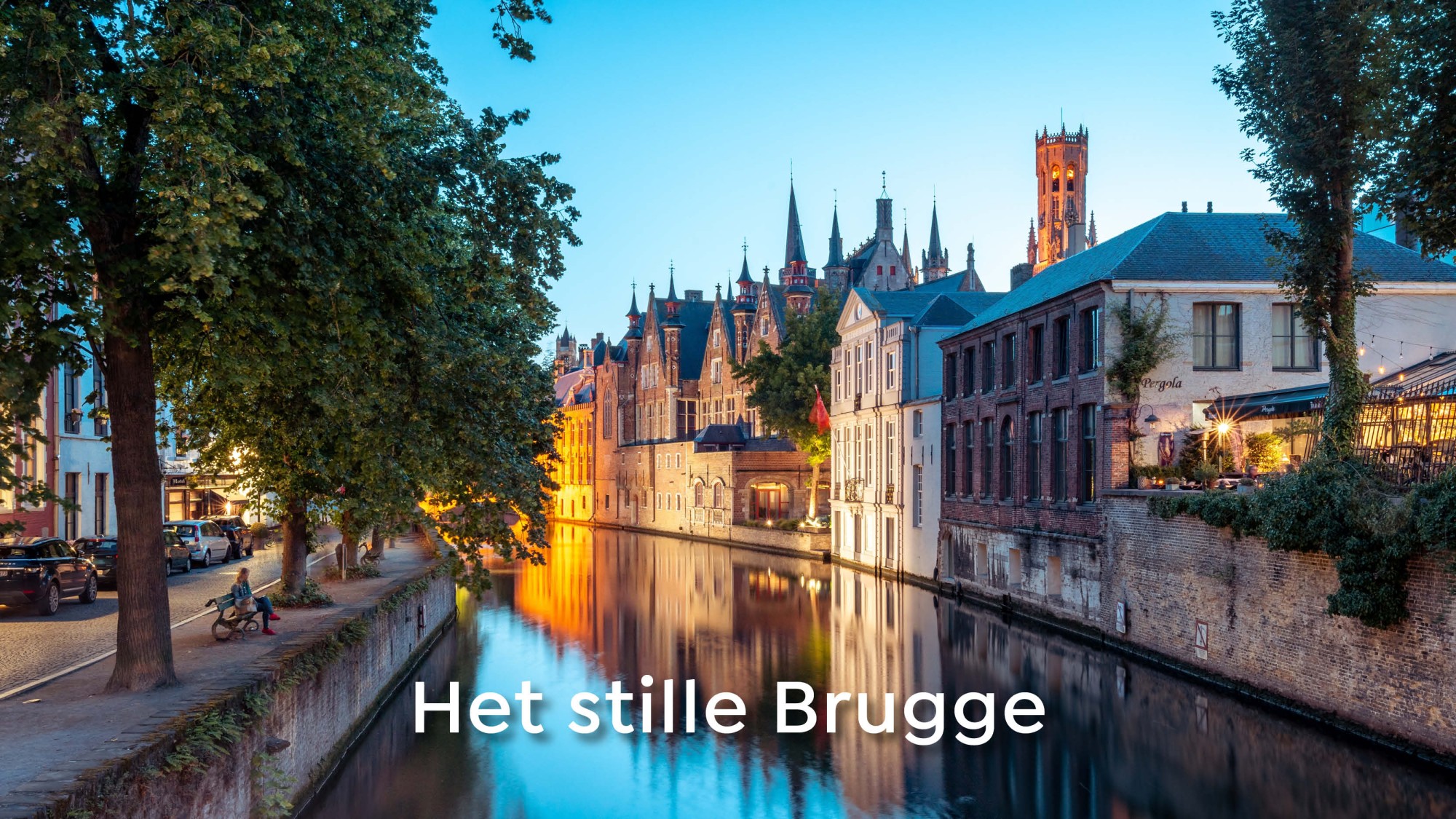 Wandelen door het stille Brugge